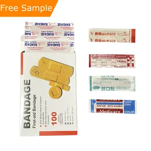 Good Price First Aid Plaster Medical Adhesive Plaster Box Custom Printed Band Aid Bandaid Banufacturer