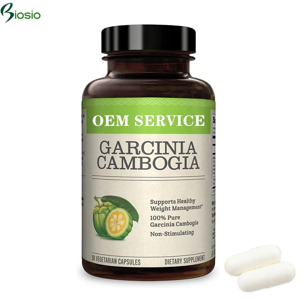 여성을위한 베스트 셀러 건강 보조제 화상 지방 체중 감량 다이어트 약 garcinia cambogia 완전 채식 캡슐