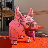 Animaux sexy de ballon géant gonflable de porc avec l'impression