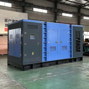 เครื่องกำเนิดไฟฟ้าดีเซลคัมมินส์ขนาดใหญ่ 500kVA 400kW 400V 3 เฟส 50/60Hz แบบเงียบ - Product Image 4