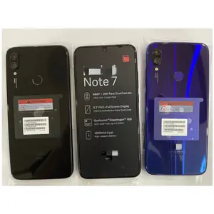 批发原装二手翻新手机红米米note7 4 + 64外观无划痕