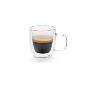 Tasse 65 ml en verre borosilicate, merchandising personnalisé - Product Image 3