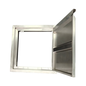 VICTORY KITCHEN Cocina Exterior Moderna Industrial de Acero Inoxidable 201 de 0.8mm con Isla para Barbacoa y Puerta de Gabinete Integrada - Product Image 4