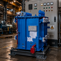 Transformateur de puissance triphasé à enroulement en cuivre 50Hz à performance stable pour l'industrie de la fonderie