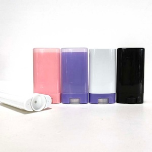 Envase Ovalado Vacío de Plástico PP para Cosméticos, Barra Solar, 15ml 20ml 25ml, Rosa Azul, Recargable, Ecológico, Tubo Contenedor para Desodorante en Barra - Product Image 3