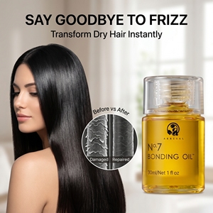 ทรีทเม้นท์บำรุงและซ่อมแซมเส้นผมออร์แกนิคแบบขายส่ง สำหรับน้ำมันบำรุงผมเบอร์ 7 แชมพูและครีมนวดบำรุงผมให้เรียบลื่น ขนาด 30 มล. - Product Image 3