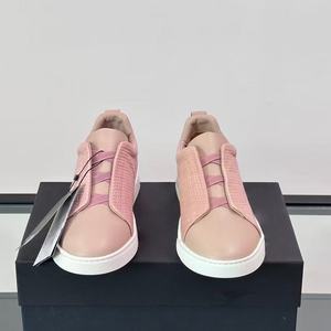 Zapatos Casuales de Cuero Genuino para Hombre de Diseño de Lujo, con Triple Costura, de Corte Bajo, con Cordones, Transpirables, a la Moda - Product Image 2