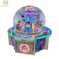 Distributeur automatique de friandises pour enfants, style île, 5 joueurs, à monnayeur, vente en gros