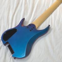 High Quality 8 String Electric Guitar From China Factory Custom Headless Design with Rosewood Back/Side Material