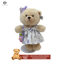 Peluche Chasingbeauty Animal Crossing avec tenue détachable et mini sac à main, super douce, rembourrée en coton PP, décoration de chambre
