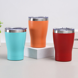 Adorable 12oz Insulated Kids Stainless Steel Tumbler Waist Shaped Cup for Travel <b>Hot</b> <b>Cold</b> Drinks Perfect Birthday Gift - Product Image 3