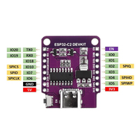 Modul Papan Pengembangan Logam Wemos D1 Mini ESP8266 ESP32/ESP32-C2 Devkit Serial WiFi+ CH340G ESP8684 Baru