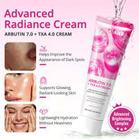 Crème éclaircissante ATOANY Private Label Arbutin7TXA4% Niacinamide Glutathion pour unifier le teint et atténuer les taches brunes, crème pour le visage