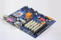 Placa base Intel 945GV ISA Slot Desktop ATX, gráficos integrados, 4GB de RAM, compatible con zócalo de CPU LGA755, nuevo canal doble SATA/IDE