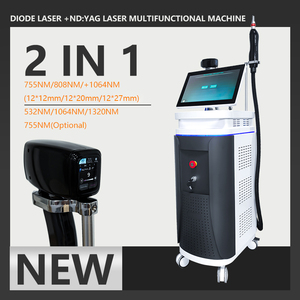 Thiết bị tẩy lông 2 trong 1 chất lượng cao 755nm/808nm/+ 1064nm không đau trong suốt bảo vệ lớp biểu bì 2500W công suất cao - Product Image 5