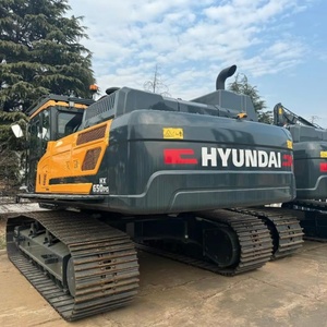 Mini-excavatrice sur chenilles d'occasion Hyundai HX650PD d'origine coréenne, petite pelle Hyundai HX650PD d'occasion à vendre - Product Image 4