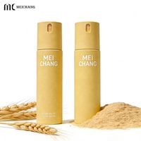 Flacon pulvérisateur PET à buse rotative 80ml 100ml 120ml, emballage givré personnalisé anti-fuite pour les soins de la peau, la beauté et les soins personnels