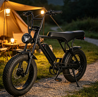 Vélo Électrique Tout-Terrain (E-MTB) 20 Pouces en Acier Carbone avec Pneus Larges, 7 Vitesses, Suspension Avant et Frein à Disque pour Adultes - Idéal pour le Tout-Terrain et les Trajets Urbains - BE019