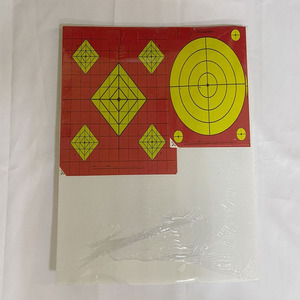 Campo de tiro portátil Barra de acero duradera Diámetro 8mm Pistola de aire Objetivo Pistola de tiro Objetivo - Product Image 2