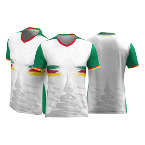 Camiseta de Fútbol de Camerún MBUEMO Milla Abega, Copa Africana, Informal, Económica, para Adultos, Nueva, 2526 - Product Image 4