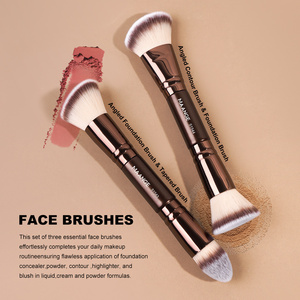 MAANGE Set di 8 Pennelli <span class=keywords><strong>per</strong></span> Trucco Professionali <span class=keywords><strong>per</strong></span> <span class=keywords><strong>Fondotinta</strong></span>, Correttore, Blush e Ombretto - Product Image 6