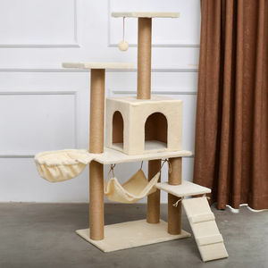 डीलक्स बड़ी बिल्ली चढ़ाई टॉवर प्लग मल्टी-लेयर स्थायी सुविधा - Product Image 3