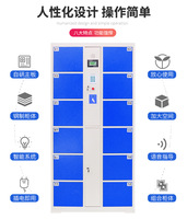 Casiers à bagages pour hôtels, supermarchés, centres commerciaux, avec mot de passe électronique, reconnaissance faciale, empreinte digitale, smartphone, code-barres, lecture de carte, WeChat