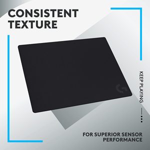 <span class=keywords><strong>Logitech</strong></span> G740 Grand tapis de souris de jeu épais 460x400x5mm optimisé pour les capteurs de jeu Friction de surface modérée - Product Image 3