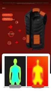 Dericsson Men <b>Women</b> Smart Heating <b>Vest</b> Rechargeable Winter Warm Thermostatic <b>Heated</b> <b>Vest</b> In Stock - Product Image 2