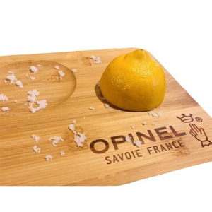 Planche à découper en bambou Haofeng, mini, portable, pour le camping en plein air, couleur bois naturel - Product Image 3