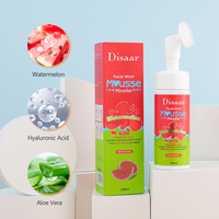 Mousse nettoyante visage à l'eau micellaire de pastèque Disaar, acide hyaluronique, aloe vera, nettoyage en profondeur, hydratation, rafraîchissement