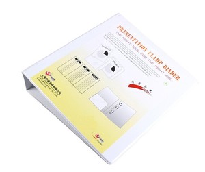 A4ポストバインダー3リングバインダークリップ<span class=keywords><strong>1</strong></span>インチ事務用品卸売カスタム無地カバー - Product Image 5