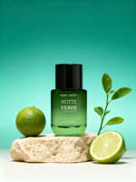 KOSY MOSY Notte Verde EDP Parfum Agrumes Verts Frais Flacon Carré Unisexe Cadeau Parfum Personnalisé Marque Privée