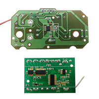 Carte de circuit imprimé émetteur-récepteur Sharphy 6CH pour télécommande de voiture RC, pièces de jouets télécommandés