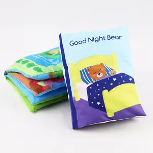 לפני השינה אנגלית סיפור תינוק כרית ספר רך קטיפה בד כרית ספר צעצוע לילדים שינה