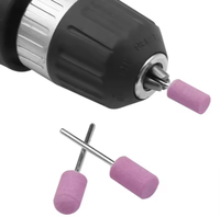 Ensemble de 100 pièces 6MM tige abrasive montée pierre meule tête rotative trousse à outils pour bijoux