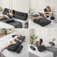 Hersteller Großhandel großes Keil kissen Doppel dreieck Bett kissen