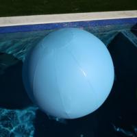 Balle géante gonflable en PVC, lisse, brillante, colorée, jouet flottant pour piscine et plage, fabrication OEM personnalisée, vente en gros