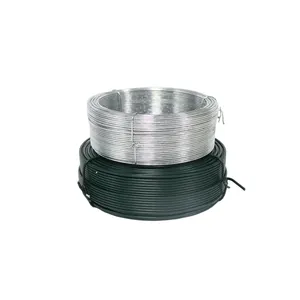 50 metros Alambre de jardín pesado verde PVC recubierto planta Twist Tie jardín formación de alambre