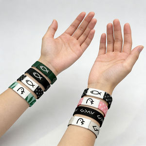 Wholesale Custom logo Design RFID/rfid/NFC Wrist Band Elastic Fabric Bracelet/Wristband for Events - Product Image 3