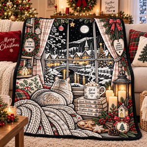 Custom Christmas Coloring Throw <b>Blanket</b> Plush DIY With 24 Color Markers Soft Flannel Graffiti <b>blanket</b> For Winter Season - Product Image 5