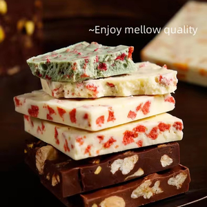 Factory Wholesale Snacks Cheap Quality Candy <strong>Composite</strong> bar <strong>Chocolate</strong> Variety of Flavors Mixed Nuts and Hazelnut <strong>Chocolate</strong> - Product Image 6
