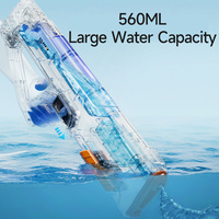 2025 pas cher automatique absorbant pistolet à eau extérieur été piscine en plastique électrique feu continu pistolet de tir à l'eau pour jouets pour adultes