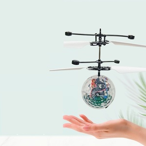 New <strong>Flying</strong> RC Ball Aircraft <strong>Helicopter</strong> Led Flashing Light Up Toy Induction Toy Electric Toy Crystal Ball Drone For Kids Children - Product Image 6