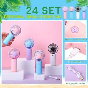 Strong Wind Cooling Portable USB <b>Rechargeable</b> Mini <b>Handheld</b> <b>Fan</b> 2 Speeds Outdoor Travel Summer <b>Fan</b> With Logo Customized - Product Image 3