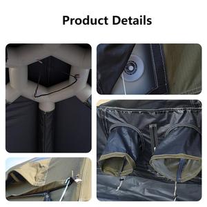 Carpa Inflable para Acampar al Aire Libre, Resistente a la Lluvia y al Sol, para 8-10 Personas, Carpa Esférica Inflable 6+6, Expandible, Venta al Por Mayor OEM - Product Image 2