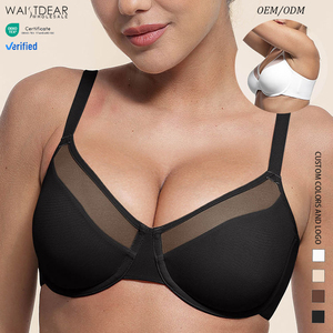 <span class=keywords><strong>Reggiseni</strong></span> minimizzatori in rete Hexin all'ingrosso, copertura completa, taglie forti, push-up, per seni abbondanti, senza imbottitura, con ferretto, da donna - Product Image 1