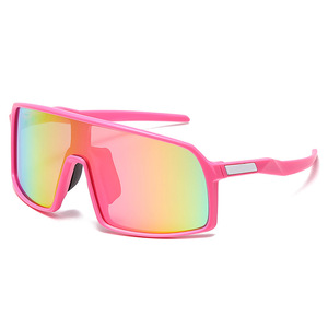 Lunettes <span class=keywords><strong>de</strong></span> <span class=keywords><strong>soleil</strong></span> sportives unisexes haut <span class=keywords><strong>de</strong></span> gamme pour enfants, vente en gros, protection UV400, avec logo - Product Image 4