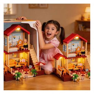 Miniatura para Accesorios, Kit de Muebles, Casa en Miniatura DIY, Juguete para Niñas, Juego de Imitación, Modelo de PVC Plástico para Armar, Regalo - Product Image 5