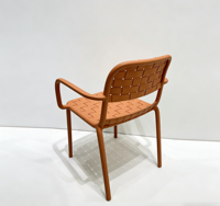 Chaises de jardin empilables en plastique imperméable, design moderne, pour l'intérieur et l'extérieur
